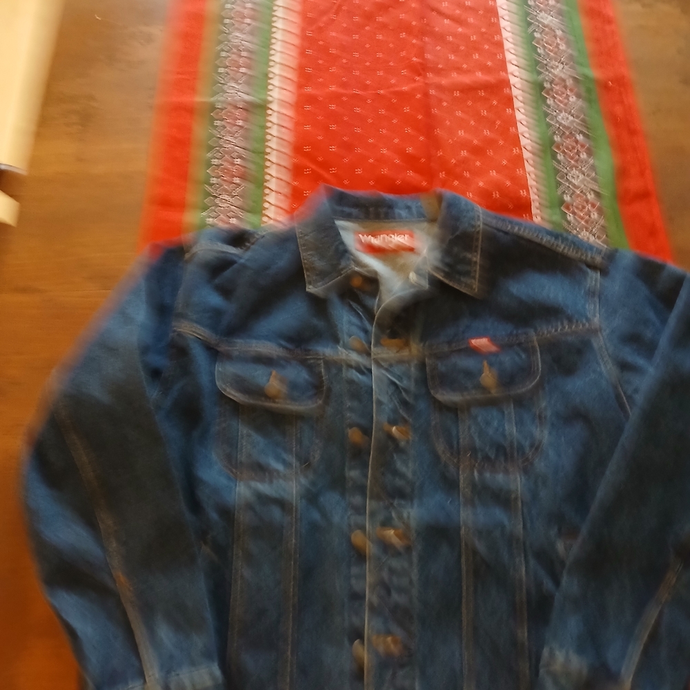 Wrangler Blue Denim Jacket - Picture 2 of 6